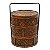 CONJUNTO CESTOS DE BAMBU ESTILO MARMITEIRO-3 PCS REDONDO - Imagem 1
