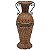 VASO DE FERRO E RATTAN - Imagem 1