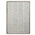 QUADRO DECORATIVO EM MADEIRA - 3D - BRANCO E MOLDURA NATURAL - 50X70X2.2CM - Imagem 1