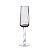 CONJ DE TACAS DE CHAMPAGNE CINZA - 6 PCS - Imagem 1