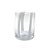 CJ DE COPOS EM VIDRO TRANSPARENTE COM FAIXAS EM BRANCO 6PCS - 280ML - Imagem 1