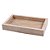 BANDEJA DECORATIVA EM PEDRA BEGE 20,00CM X 11,80CM X 3,00CM - Imagem 1