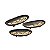 CONJUNTO DE PECAS DE CERAMICA PRETA- 3 PCS - Imagem 1