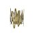 CASTICAL EM VIDRO E METAL OURO VELHO - Imagem 1