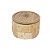 CAIXA DE MADEIRA COM DETALHES EM FIBRA RATTAN NATURAL - Imagem 1