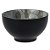 CJ DE BOWLS DE CERAMICA PRETO COM ESTAMPA 4PCS - Imagem 1