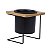 CACHEPOT DE CERAMICA PRETO - Imagem 1