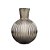 VASO DECORATIVO EM VIDRO FUME - Imagem 1