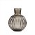 VASO DECORATIVO EM VIDRO FUME - Imagem 1