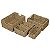 CONJ DE CESTOS DE JACINTO NATURAL - 5 PCS - Imagem 1