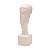 FIGURA DECORATIVA DE CERAMICA - BRANCO - Imagem 1