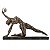 PECA DECORATIVA DE RESINA BRONZE - Imagem 1