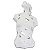 FIGURA DECORATIVA DE RESINA BRANCA - Imagem 1