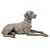 PECA DECORATIVA DE RESINA CACHORRO BEGE 71X28X35 - Imagem 1