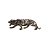 TIGRE DECORATIVO EM RESINA OURO VELHO - Imagem 1