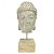BUDDHA DECORATIVO DE RESINA BEGE - Imagem 1