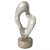 PECA DECORATIVA DE RESINA CINZA - Imagem 1