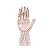 MAO DECORATIVA DE RESINA BEGE - Imagem 1