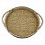 BANDEJA DE RATTAN BEGE - Imagem 1