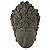 FIGURA DECORATIVA DE RESINA CINZA - Imagem 1