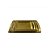 CJ DE BANDEJAS EM METAL DOURADO 4PCS - Imagem 1