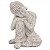FIGURA DECORATIVAS DE RESINA BEGE - Imagem 1
