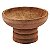 CACHEPOT DE MADEIRA MARROM - Imagem 1