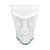 VASO DE VIDRO COM FACE ESTILO MOAI BRANCO FOSCO - Imagem 1