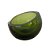 VASO DE VIDRO VERDE ESTILO MURANO - Imagem 1