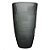 VASO DE VIDRO FUME COM TEXTURA - Imagem 1