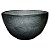 VASO DE VIDRO FUME COM TEXTURA - Imagem 1