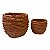 CONJ DE VASOS DE CERAMICA TERRACOTA 2 PCS - Imagem 1
