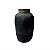 VASO DE CERAMICA CHUMBO COM DETALHE EM CORDA - Imagem 1