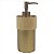 PORTA SABONETE LIQUIDO EM RESINA DOURADO - Imagem 1