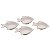 CJ DE BOWL FORMATO PEIXE - 4 PCS - Imagem 1