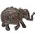 ELEFANTE DECORATIVO - 41X16X28 CM - Imagem 1