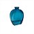 VASO DECORATIVO EM VIDRO AZUL - Imagem 1