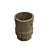 VASO DECORATIVO EM MADEIRA NATURAL - Imagem 1