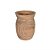 VASO DECORATIVO EM MADEIRA NATURAL - Imagem 1