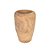 VASO DECORATIVO EM MADEIRA NATURAL - Imagem 1