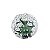 BOLA DECORATIVA DE VIDRO VERDE - Imagem 1