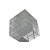 PECA DECORATIVA EM VIDRO - DECORACAO DE MESA - TRANSPARENTE - 10X10X10CM - Imagem 1
