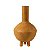 VASO DE CERAMICA MARROM - Imagem 1