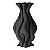 VASO DE CERAMICA PRETO - Imagem 1