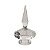 GARRAFA DE PERFUME DECORATIVA DE VIDRO - Imagem 1