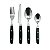 FAQUEIRO DE INOX CABO VERDE - 24 PCS - Imagem 1