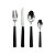 FAQUEIRO DE INOX CABO PRETO - 24 PCS - Imagem 1