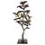 PECA DECORATIVA EM RESINA ESCULTURA ARVORE FRUTIVERA DOURADO 26CM X 13CM X 55,5C - Imagem 1