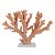 CORAL DECORATIVA EM RESINA LARANJA 34,5CM X 9,7CM X 26,5CM - Imagem 1