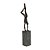 ESCULTURA EM RESINA HOMEM ATLETA BONZE - Imagem 1